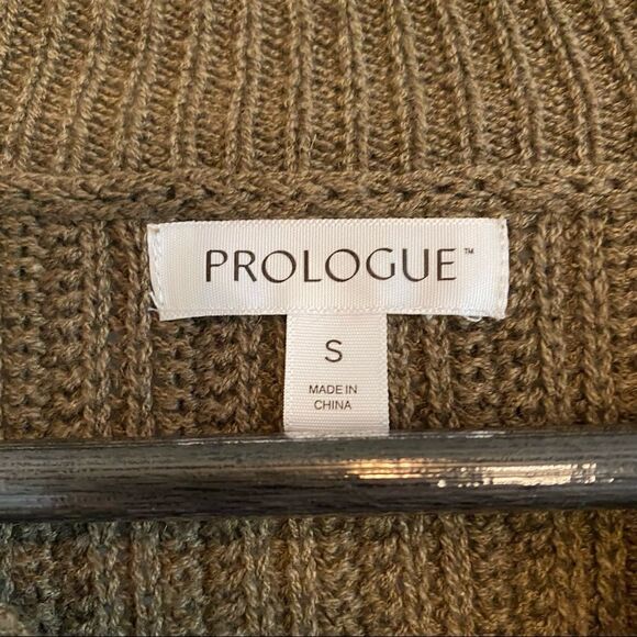 Olive Green Prologue Sweater Size-M - Picture 5 of 8